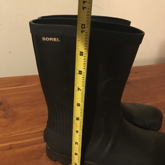 Sorel Black Mid Calf Rainboot - Picture 4 of 7